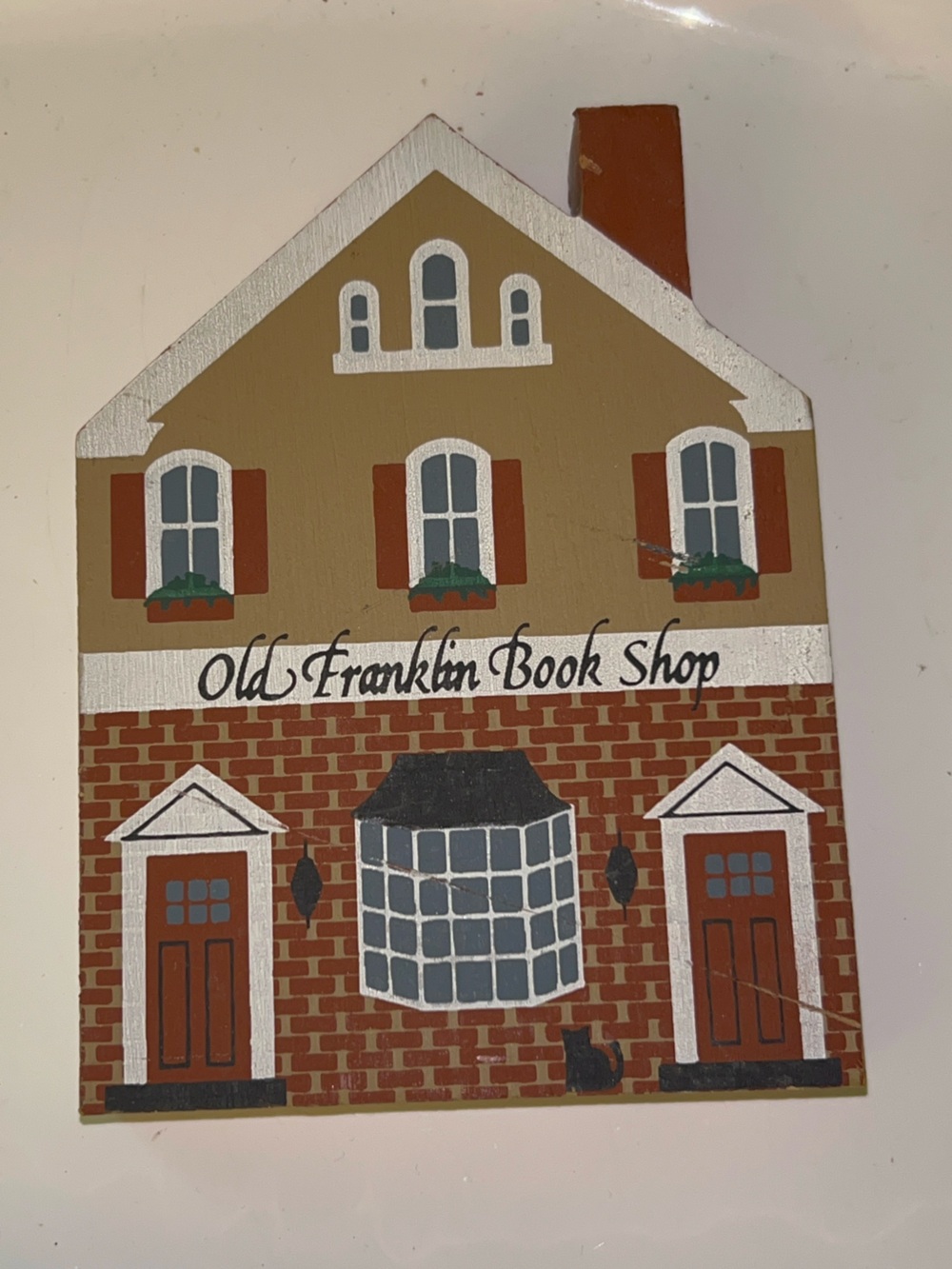 Vintage Cat's Meow Village Series VII "Old Franklin Book Shop